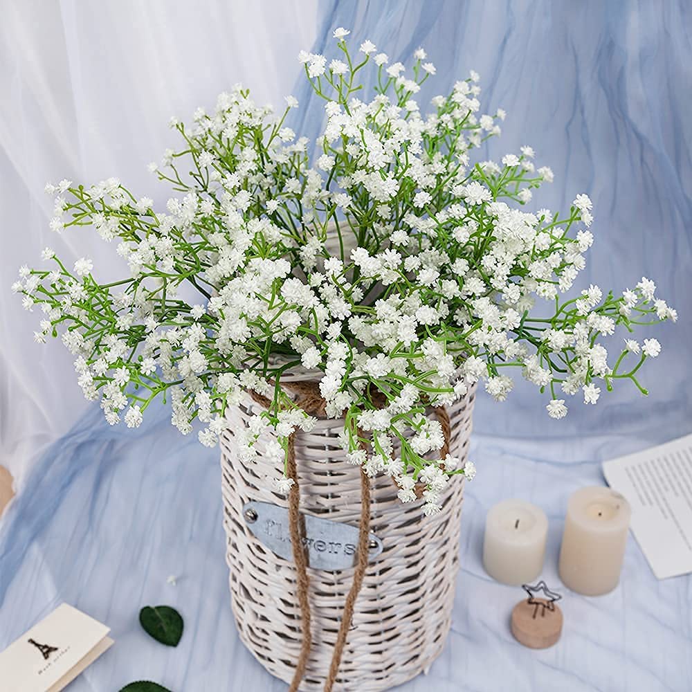 1 Bó Hoa Gypsophila Nhân Tạo Để Bàn Trang Trí Giáng Sinh / Tiệc Cưới / Làm Đạo Cụ Chụp Ảnh