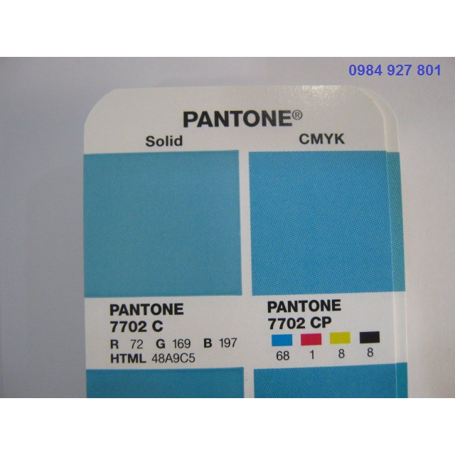 Bảng màu tổng hợp Pantone Plus Color Bridge Coated Uncoated GP6102N