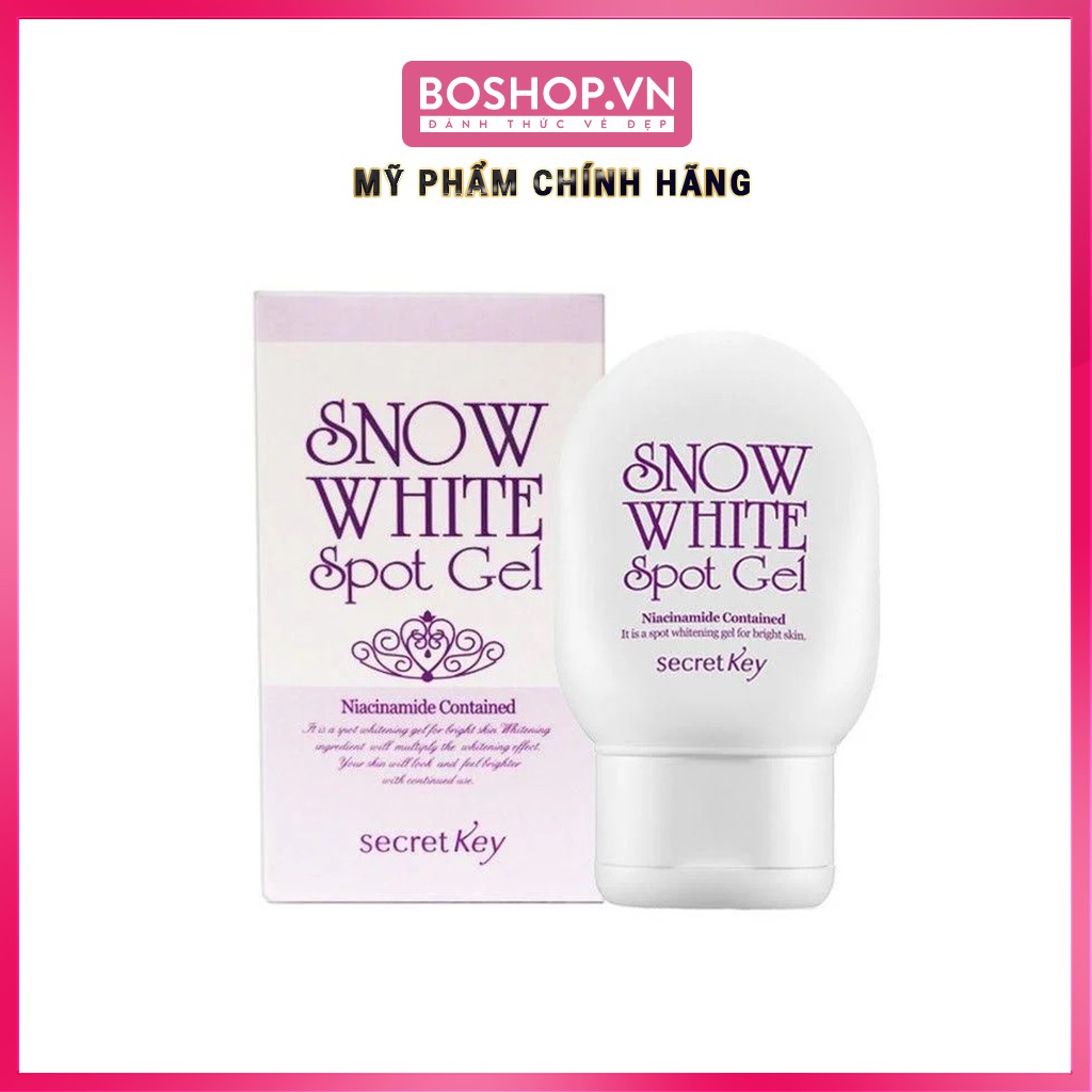 Gel Giảm Thâm Dưỡng Trắng Da Secret Key Snow White Spot Gel 65g