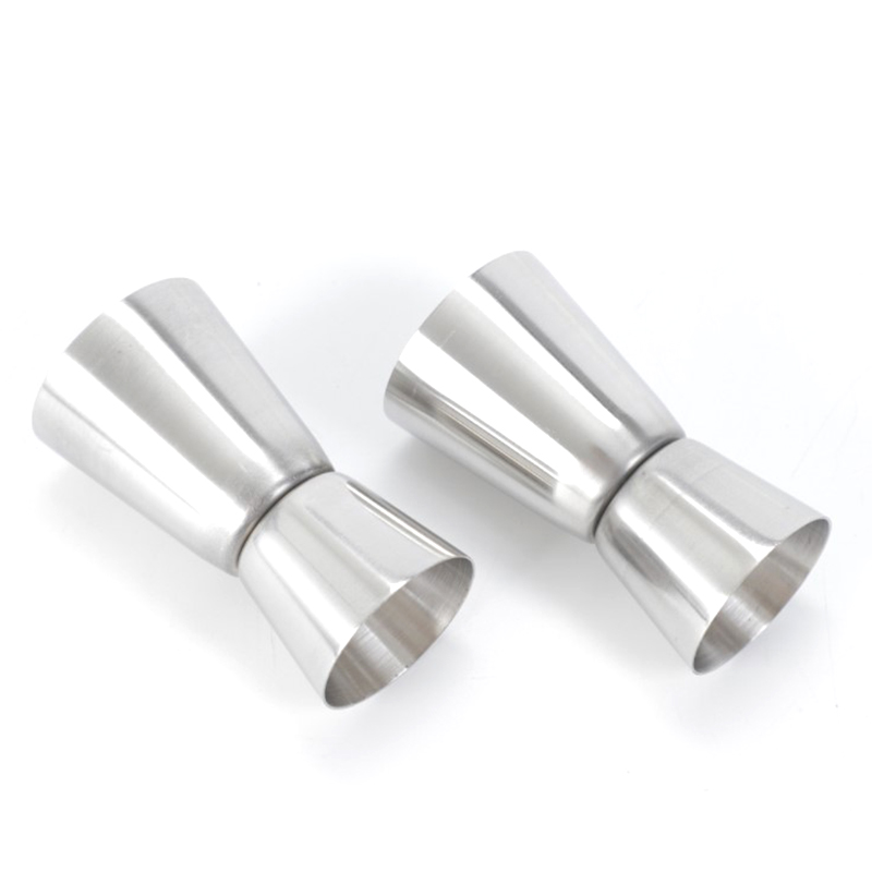 [rgfreeVN]15/30ml Stainless Steel Cocktail Shaker Measure Cup Dual Shot Drink  Measure