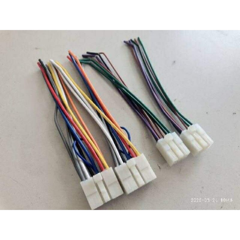 Bộ jack loa nguồn CD TOYOTA