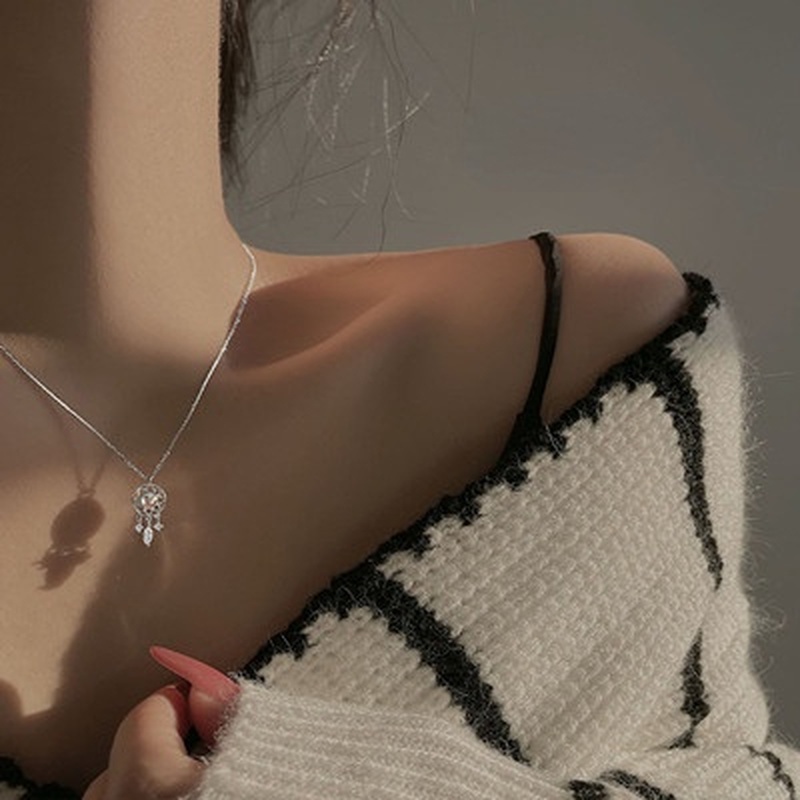 Vòng cổ Mặt Dreamcatcher Nhiều Màu Sắc Tinh Tế Sang Trọng Cho Nữ