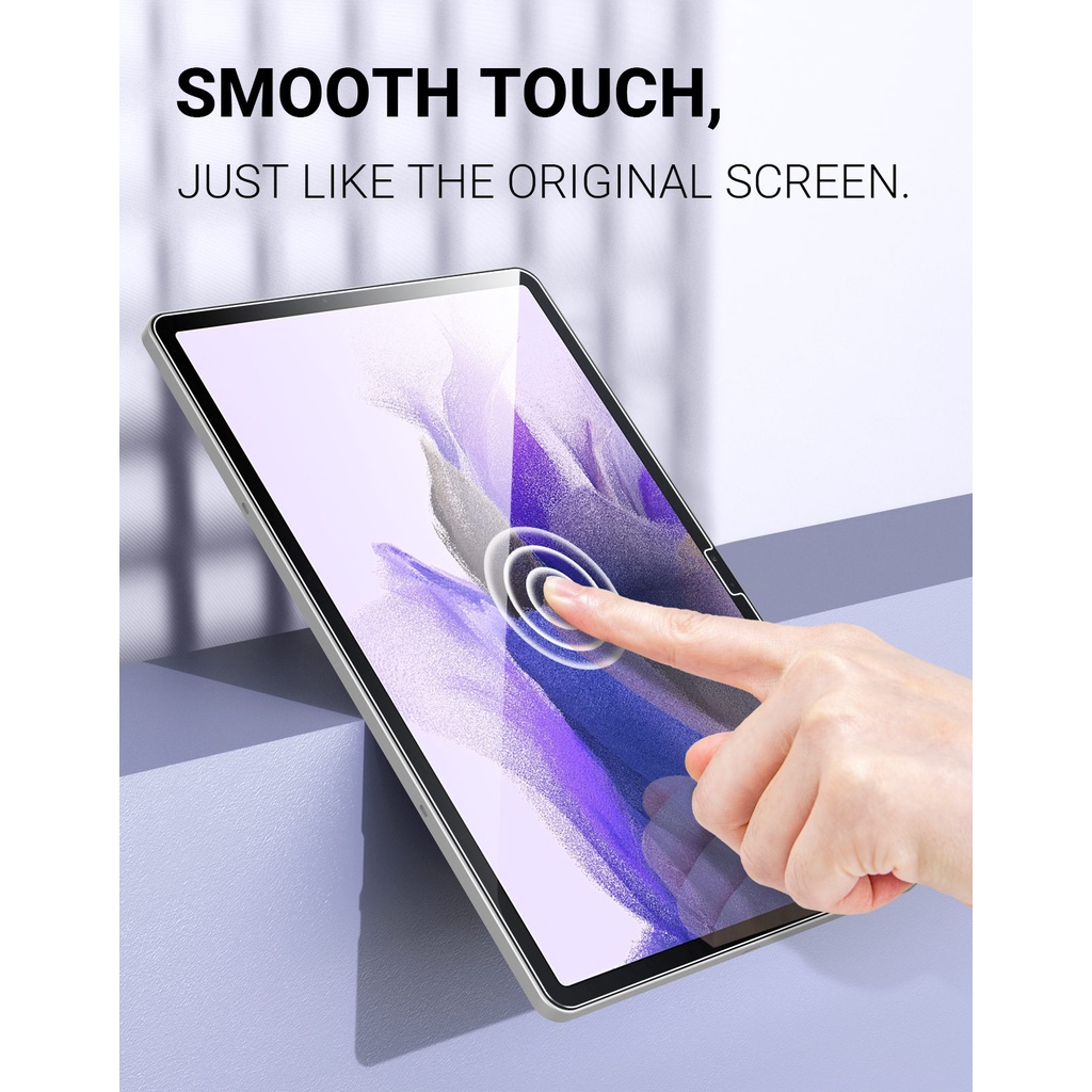Set 2 Kính Cường Lực Bảo Vệ Màn Hình Samsung Galaxy Tab S7 Fe 12.4-inch 2021  / Tab S7 & S8 Plus 2020 / Pack  9h