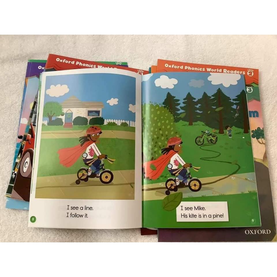 OXFORD PHONICS READER: Hàng in offset (bộ 15 cuốn)