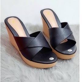 DÉP QUAI CHÉO NỮ CAO 9CM (ĐẶT TĂNG LÊN 1 SIZE Ạ)