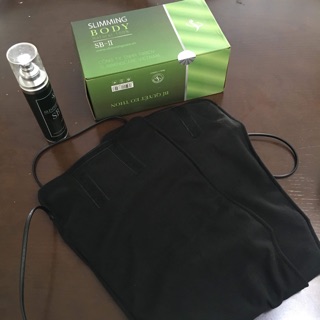 Tinh dầu và đai cuốn nóng slimming