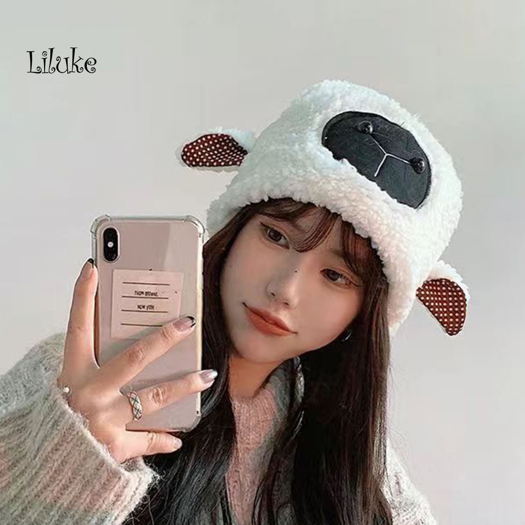 Mũ Tai Cừu Dễ Thương Cho Bé Gái