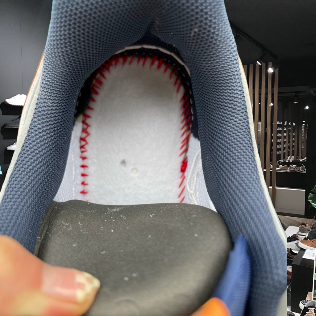 🎀 SIÊU HÓT 🎀 Giày Nike Air Force 1 AF1 Xám gót cam da lộn bản cao cấp 1-1 trung full box + bill