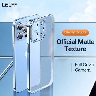 Ốp điện thoại silicon TPU mạ mềm mặt nhám sang trọng chống sốc cho iPhone 13 12 11 Pro Max Mini