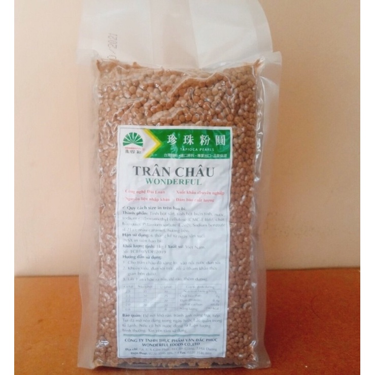 Trân châu đen mini wonderful hạt 0.8mm(1kg)
