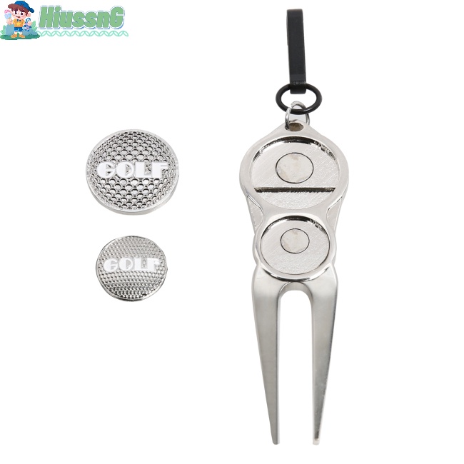 Dụng Cụ Đánh Dấu Bóng Golf Từ Tính Bằng Hợp Kim Kèm Móc Tiêu Chuẩn