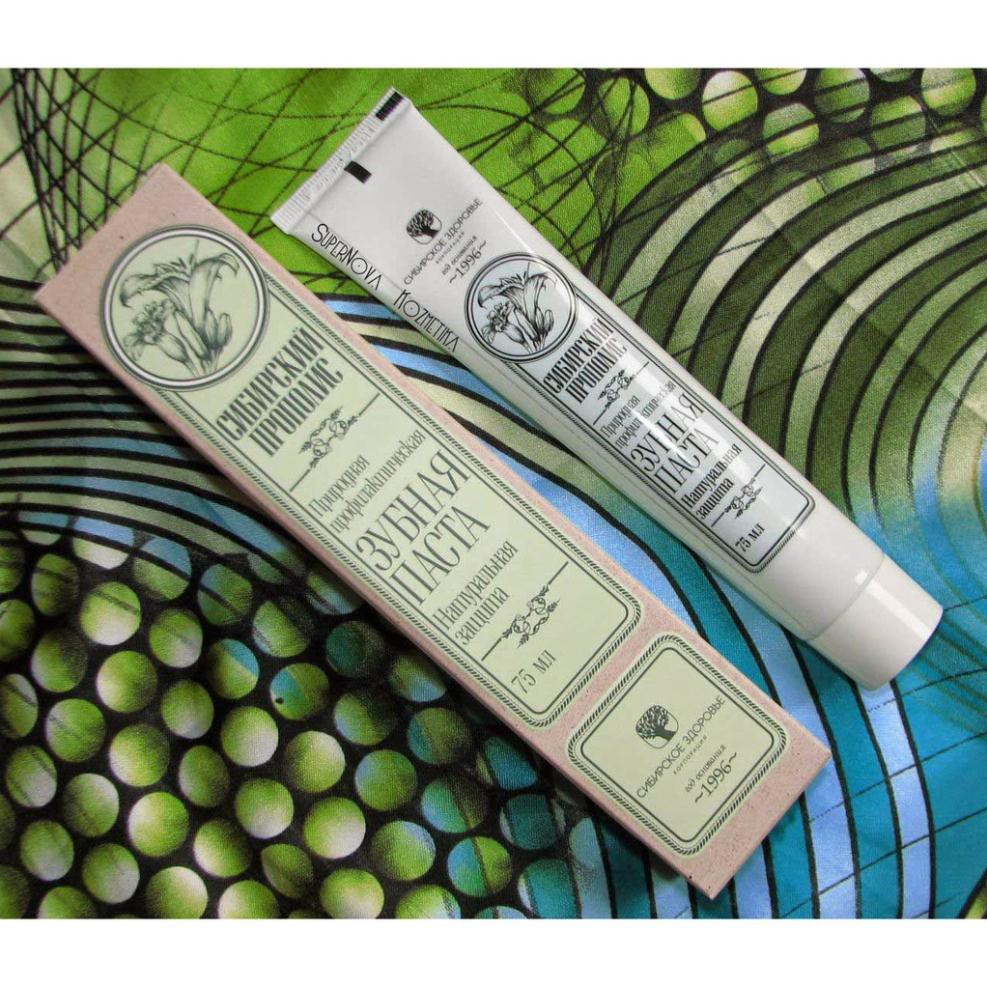 SBR Kem đánh răng thảo dược Keo ong Siberian Health