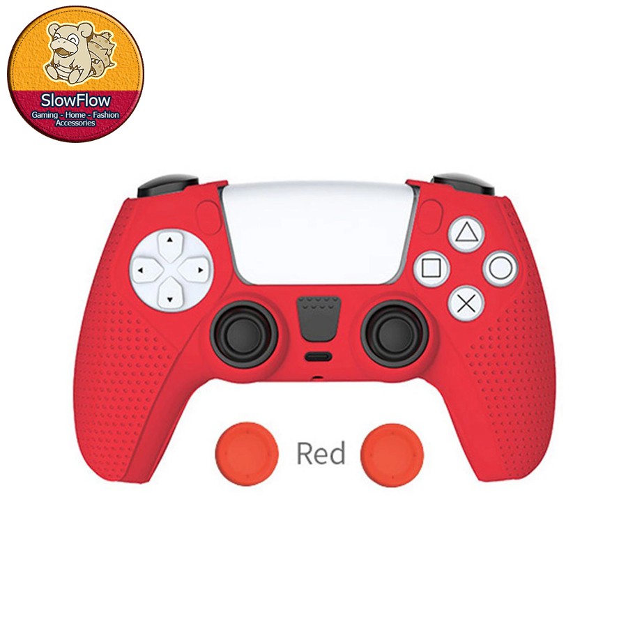 Vỏ tay cầm PS5 silicone Dobe TP5-0559, tặng kèm núm bọc analog - hàng chính hãng Phụ kiện SlowTech | BigBuy360 - bigbuy360.vn
