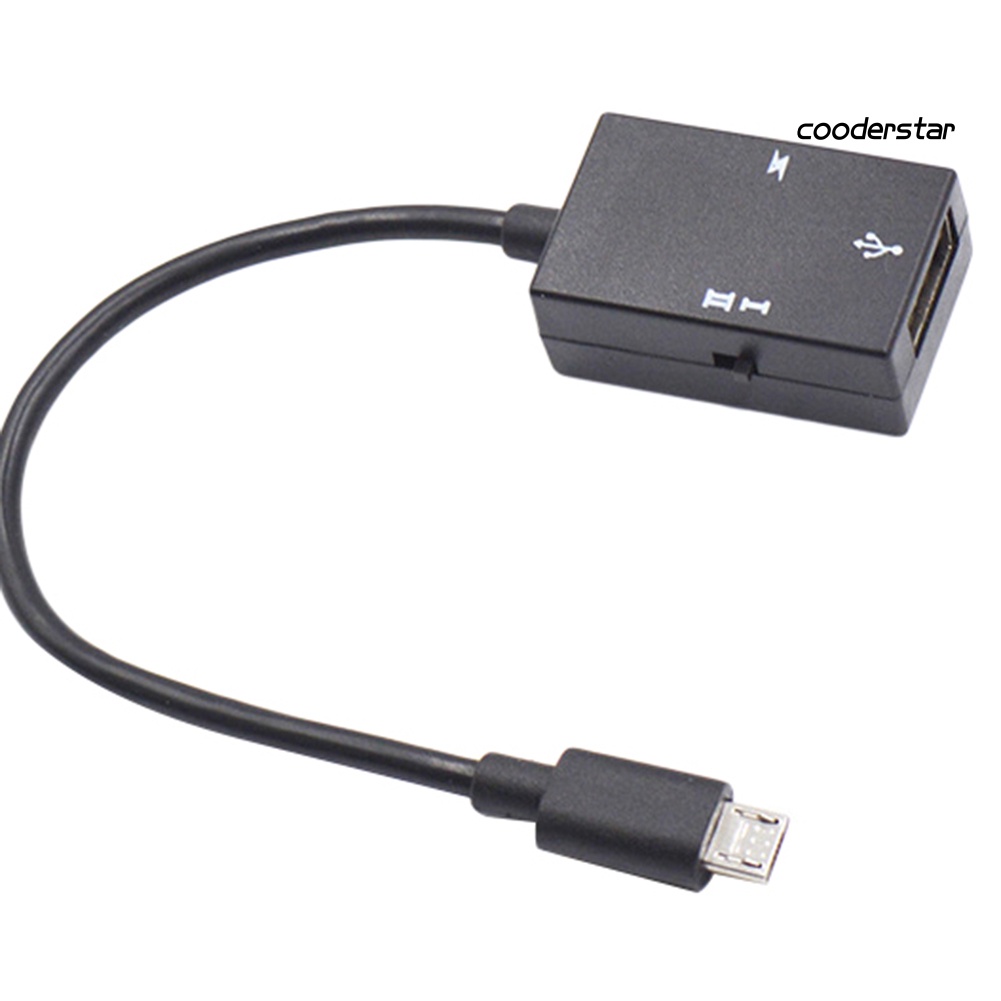 COOD-st OTG Connector Micro USB Charging Hub Cable Adapter for Mobile Phone Tablet PC