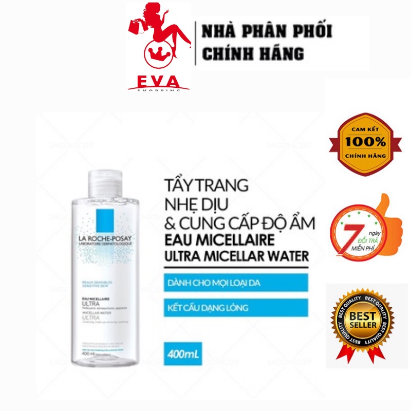 Nước Tẩy Trang La Roche-Posay Eau Micellaire Ultra 400ml