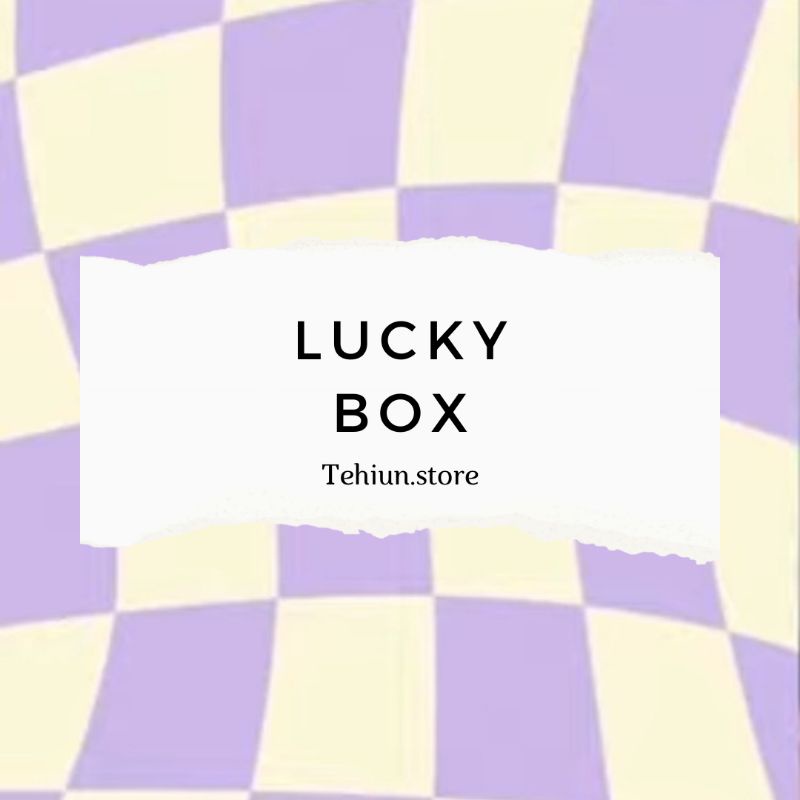 Lucky box random BTS