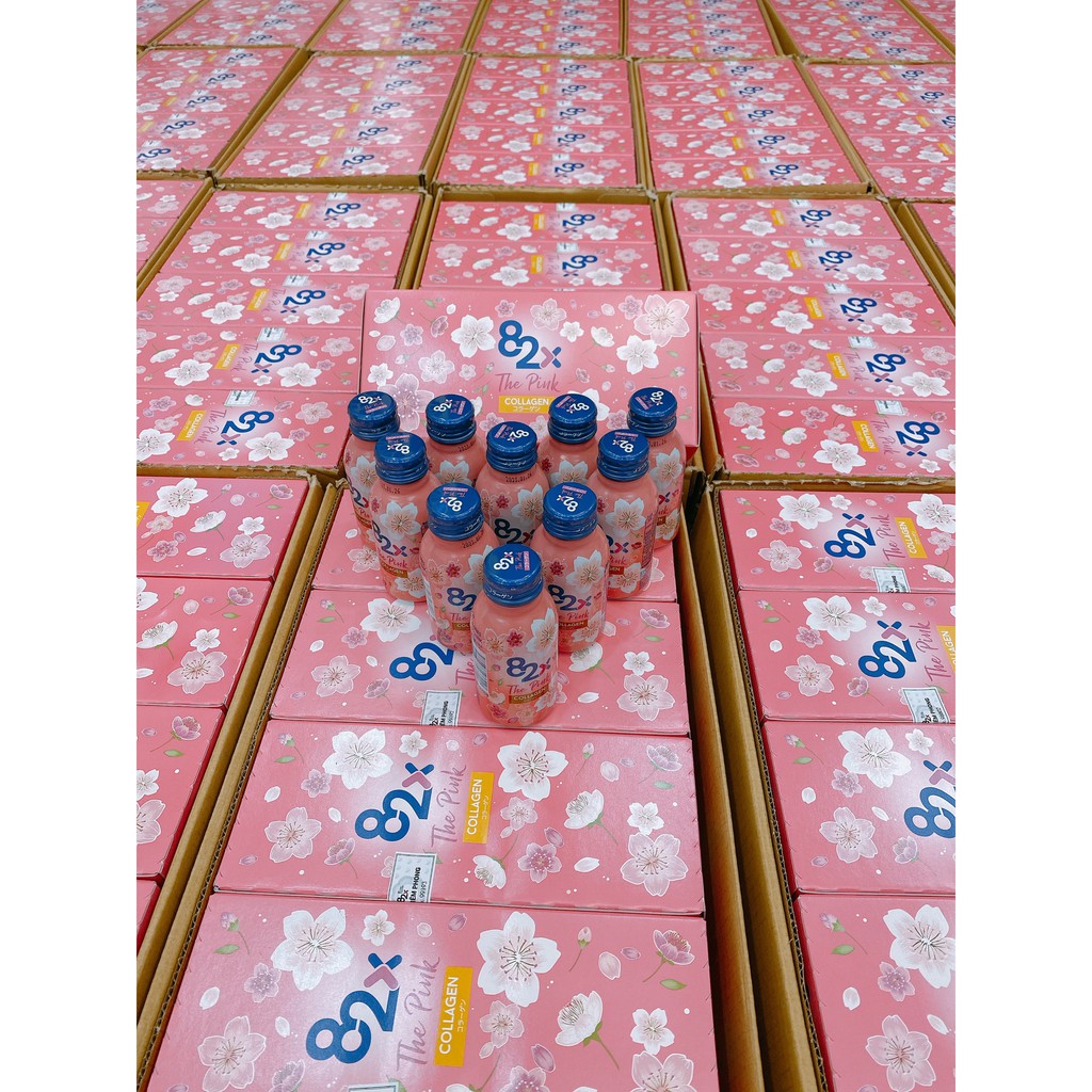 [Mã 77FMCGSALE giảm 8% đơn 500K] 82X The Pink Collagen 100ml Hàm Lượng 1000mg Collagen, nước uống đẹp da đến từ Nhật bản | BigBuy360 - bigbuy360.vn