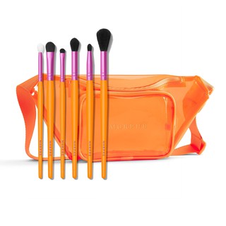 Set cọ Morphe VIP SWEEP kèm túi bao tử cam dành cho mắt