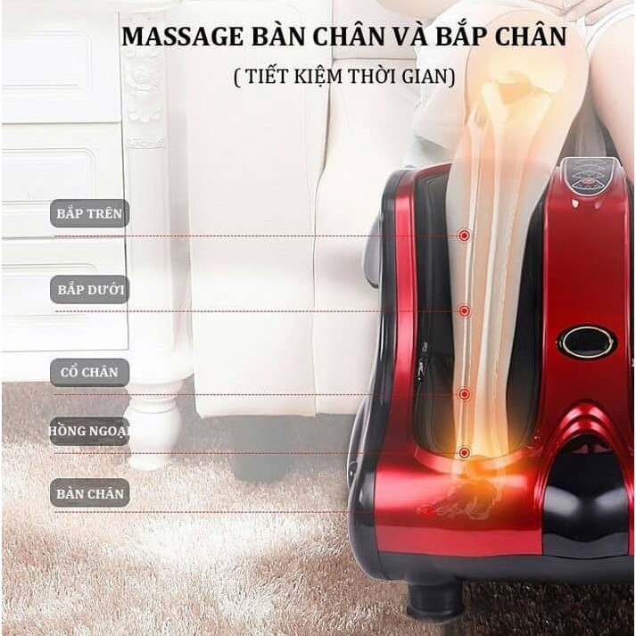 Máy Massage bàn chân và bắp chân Hàng cao cấp