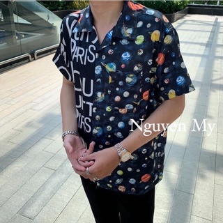 Sơ mi lụa louis vuitton đẳng cấp