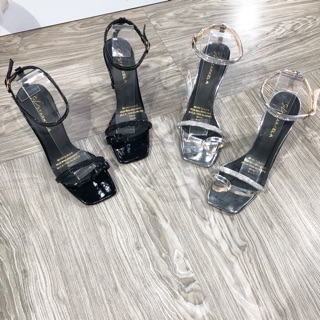 Sandal quai mảng full đá