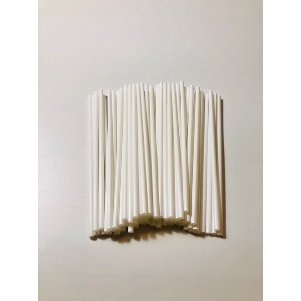 100 ống hút trắng phi 6