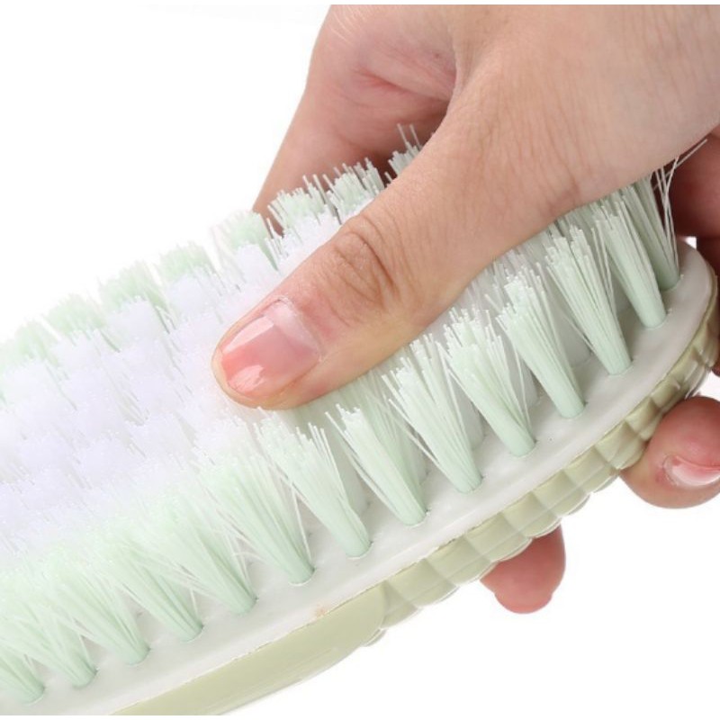Bàn chải vệ sinh nhà tắm hình trái bắp (3 màu),,,,