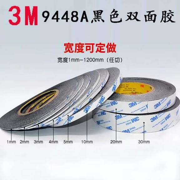 Băng dính 2 mặt bản ngang 5mm (4 loại)