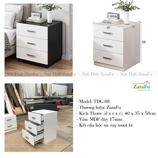 Tủ Kệ Đầu Giường Gỗ MDF