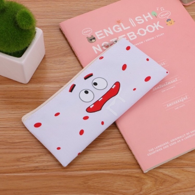 Túi Vải Đựng Bút Hình Cute - BaloTeen Shop (Mẫu giao ngẫu nhiên)