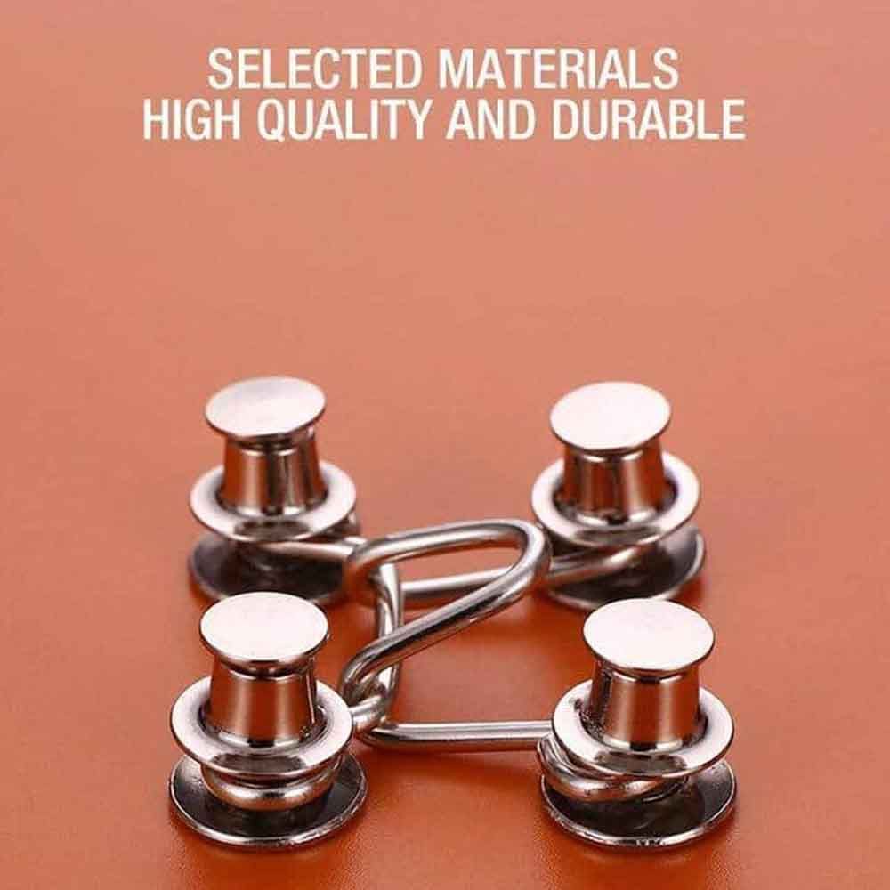 Khóa cài thắt lưng quần jean không cần đóng đinh thời trang 27/ 32mm có thể tái sử dụng