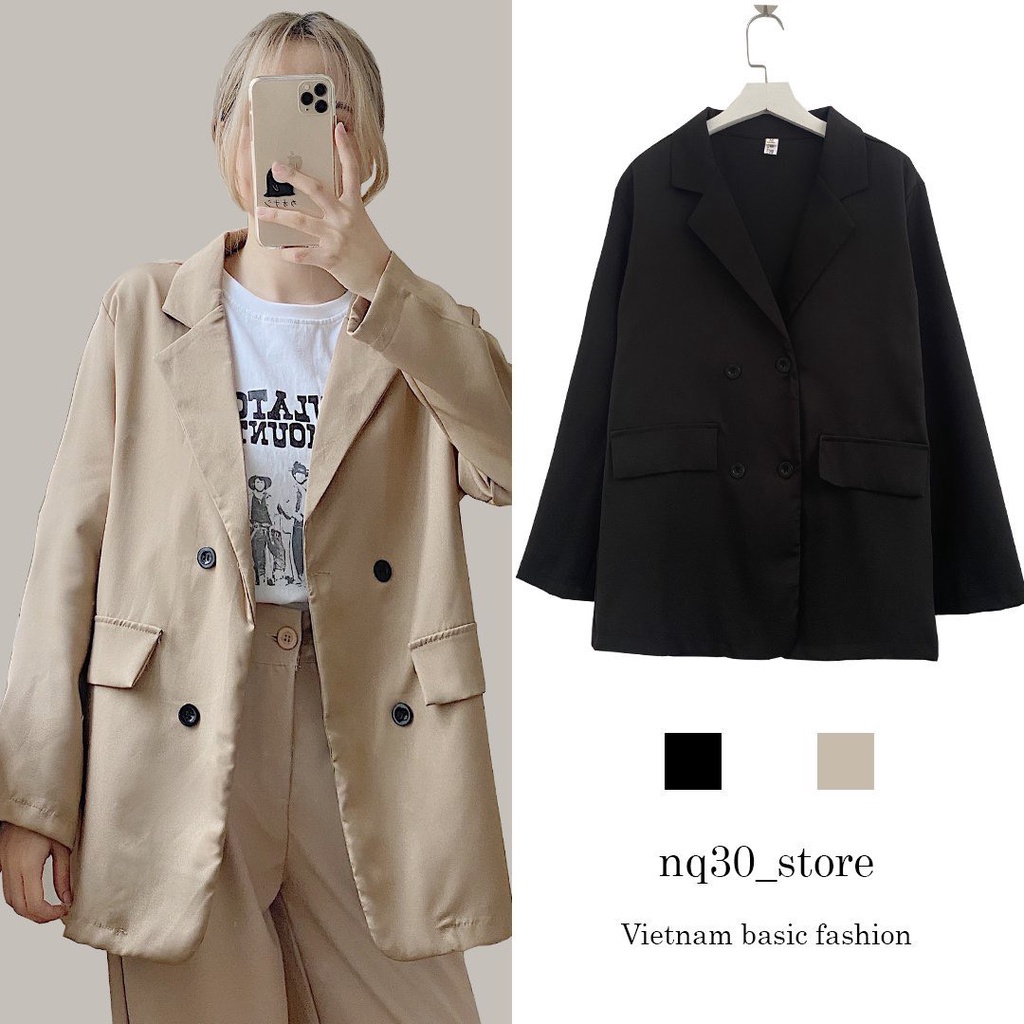 Áo Blazer Nữ Phong Cách Hàn Quốc Ullzang