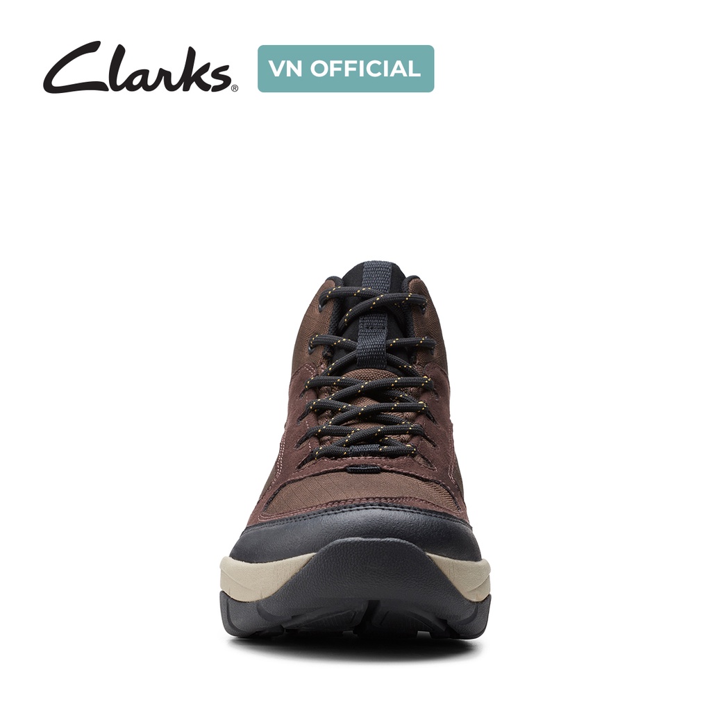Giày cao cổ thể thao nam CLARKS Ervin Mid màu nâu