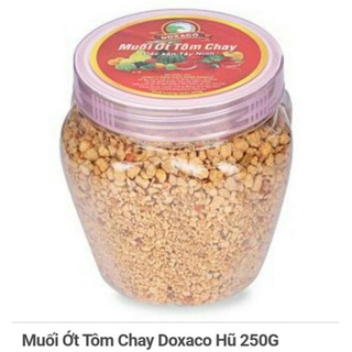 Muối ớt tôm chay doxaco hũ 250g