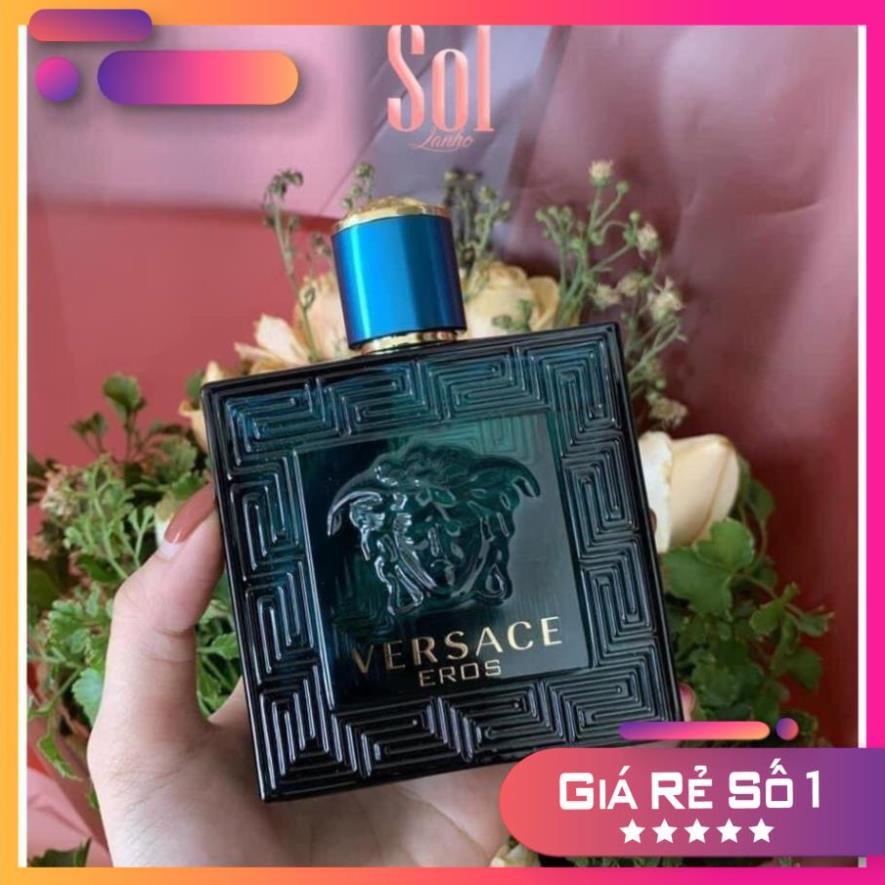 12[CHÍNH HÃNG] -[FREESHIP] - Nước hoa nam VERSACE EROS EDT 100ml Full Seal MÙI THƠM LÂU | Thế Giới Skin Care
