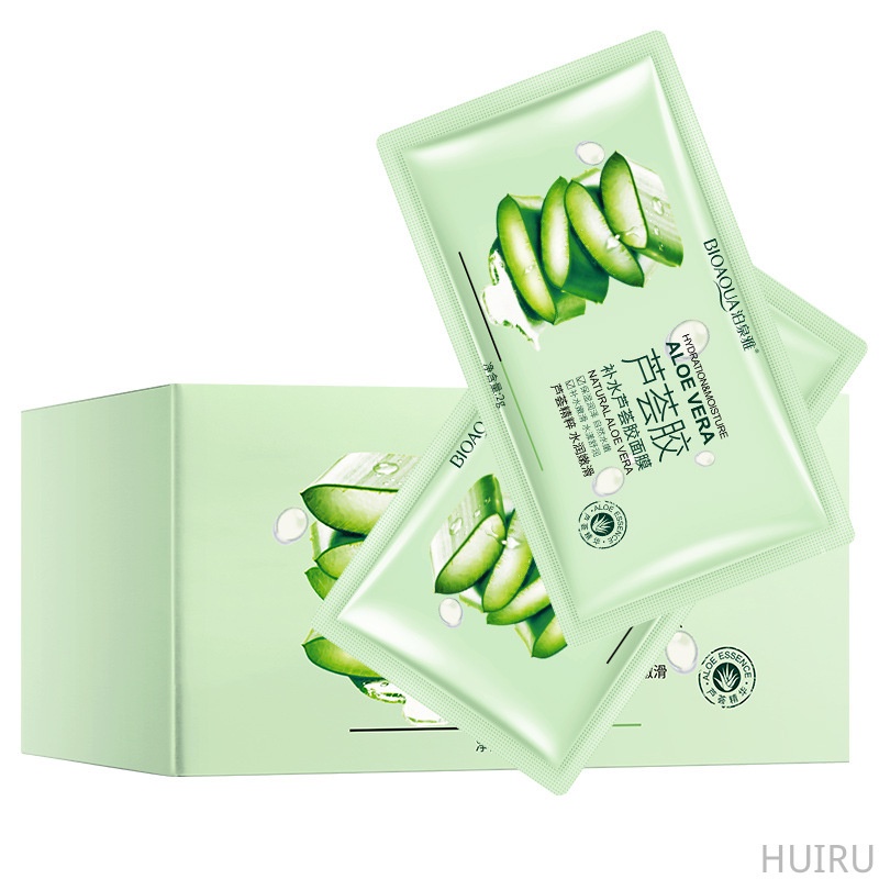 [Hàng mới về] Mặt nạ ngủ gel lô hội Bioaqua se khít lỗ chân lông làm sáng da 2ml | BigBuy360 - bigbuy360.vn