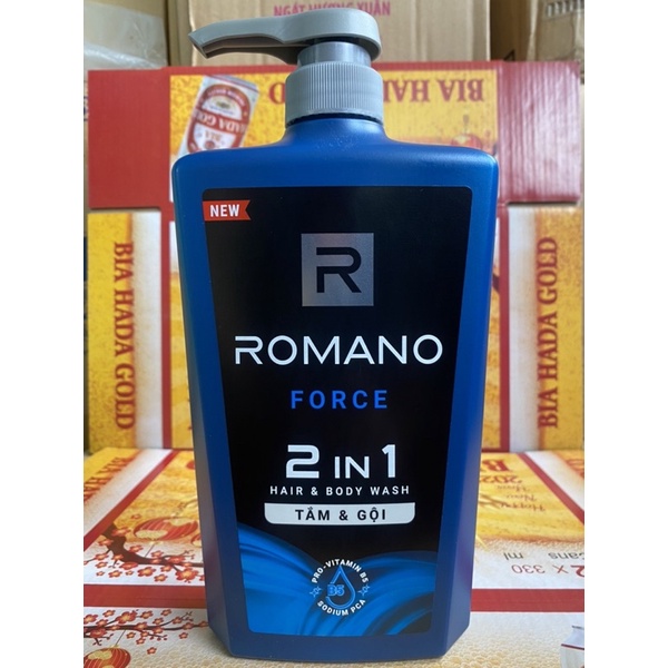 Tắm Gội 2in1 Romano 650g