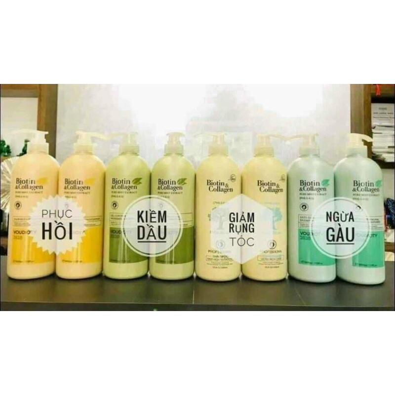 CẶP GỘI XẢ BIOTIN COLLAGEN 1000ml