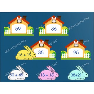 [Đồ dùng dạy học] Thỏ tìm nhà