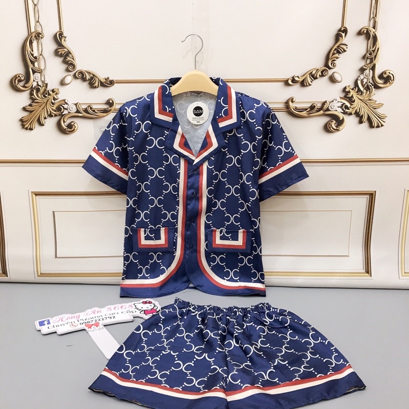 (MẪU ĐÙI HOT) Bộ Lụa Latin Quần Đùi Thiết Kế Cao CấpBộ Pyjama Mặc Nhà Cộc Đùi Siêu Mát Mịn Sang Chảnh( Ảnh Video thật)