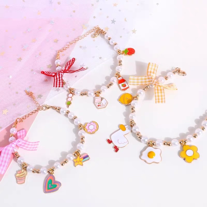 Vòng cổ chó mèo với chiếc charm nhỏ xinh BECHON V178