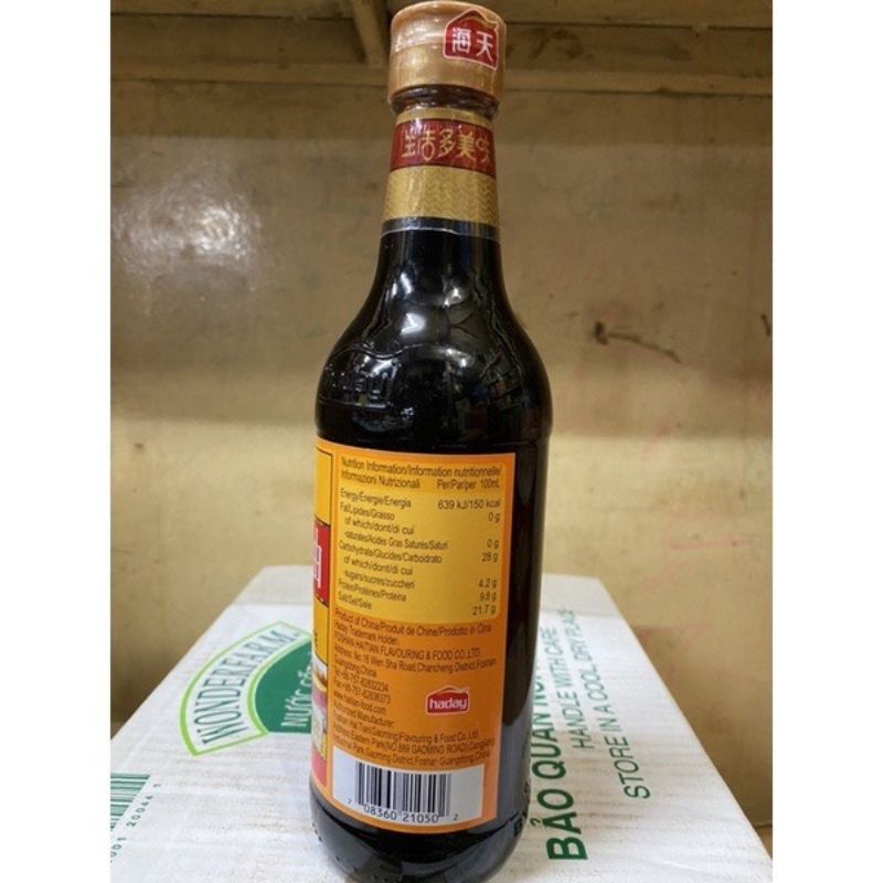 HẮC XÌ DẦU HƯƠNG NẤM 500ML - SUPERIOR MUSHROOM SOY SAUCE HADAY