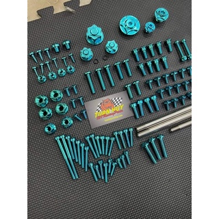 Ốc titanium GR5 satria raider sonic full xe như hình đã miêu tả satria raider ,sonic