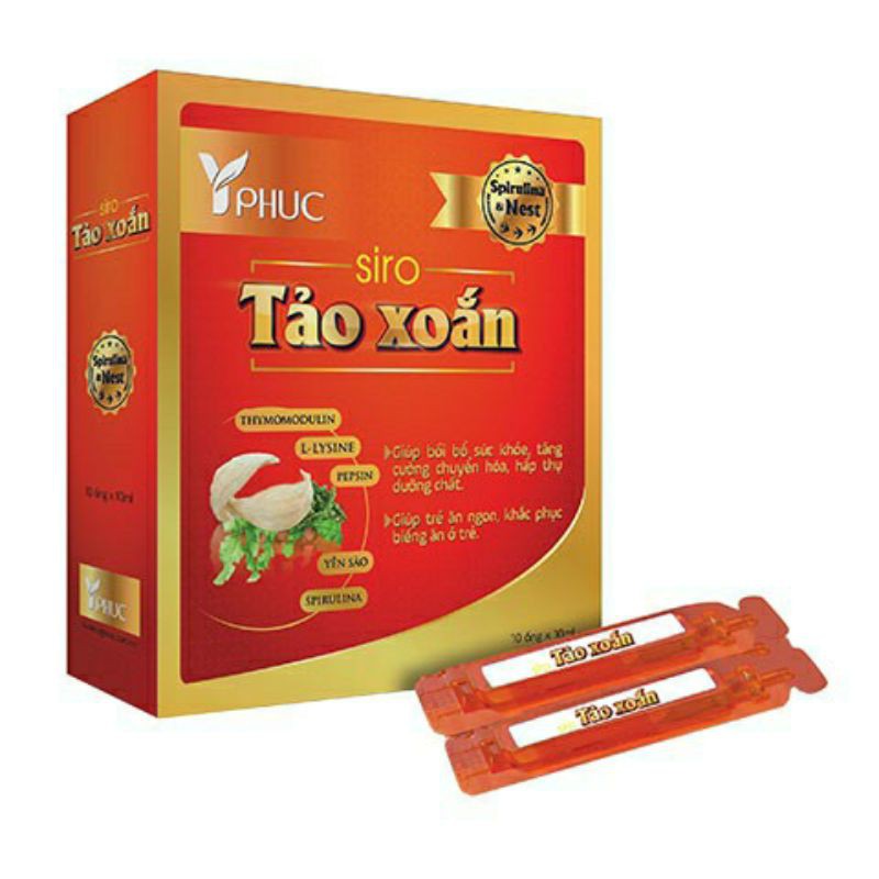 ✅ Siro Tảo Xoắn Giúp Bé Ăn Ngon(10 Ống)