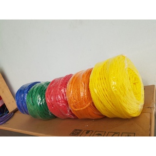 Dây thừng PE 4mm nhiều màu ||  Làm vườn, trang trí nhà cửa(cuộn 90m)