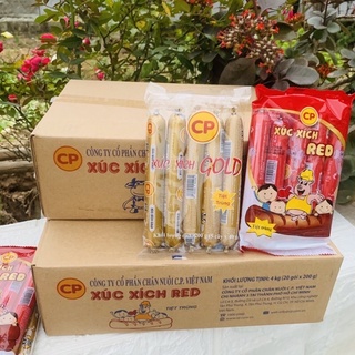 Xúc xích ăn liền cp heo/bò gói 200g