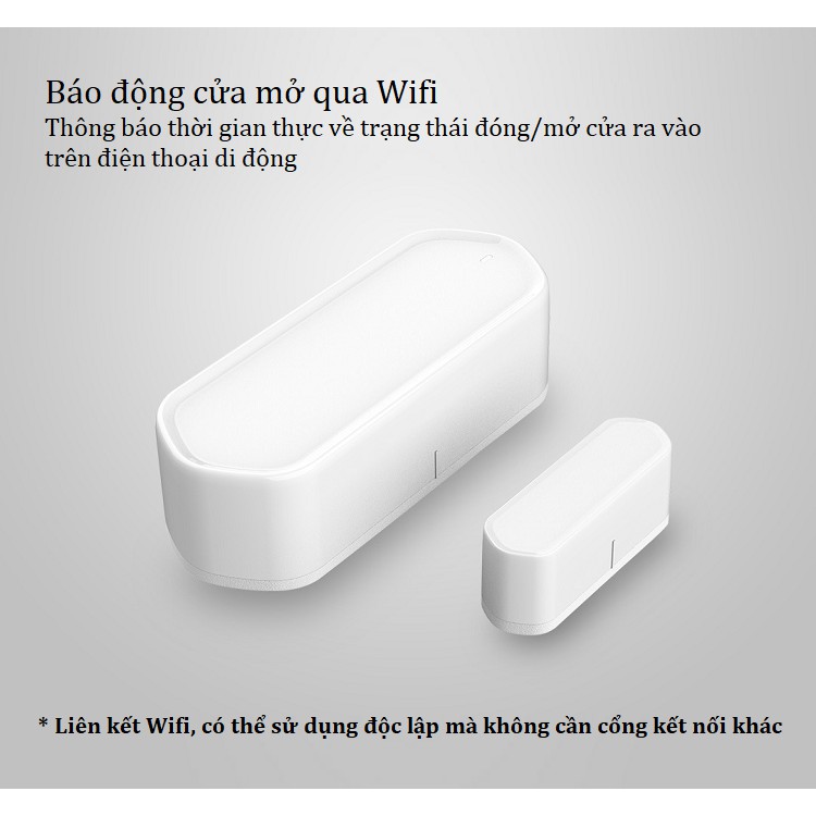 Báo động chống trộm FREESHIP Báo Động cửa mở qua Wifi YDS21