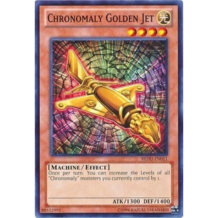 Thẻ bài Yugioh - TCG - Chronomaly Golden Jet / REDU-EN011'