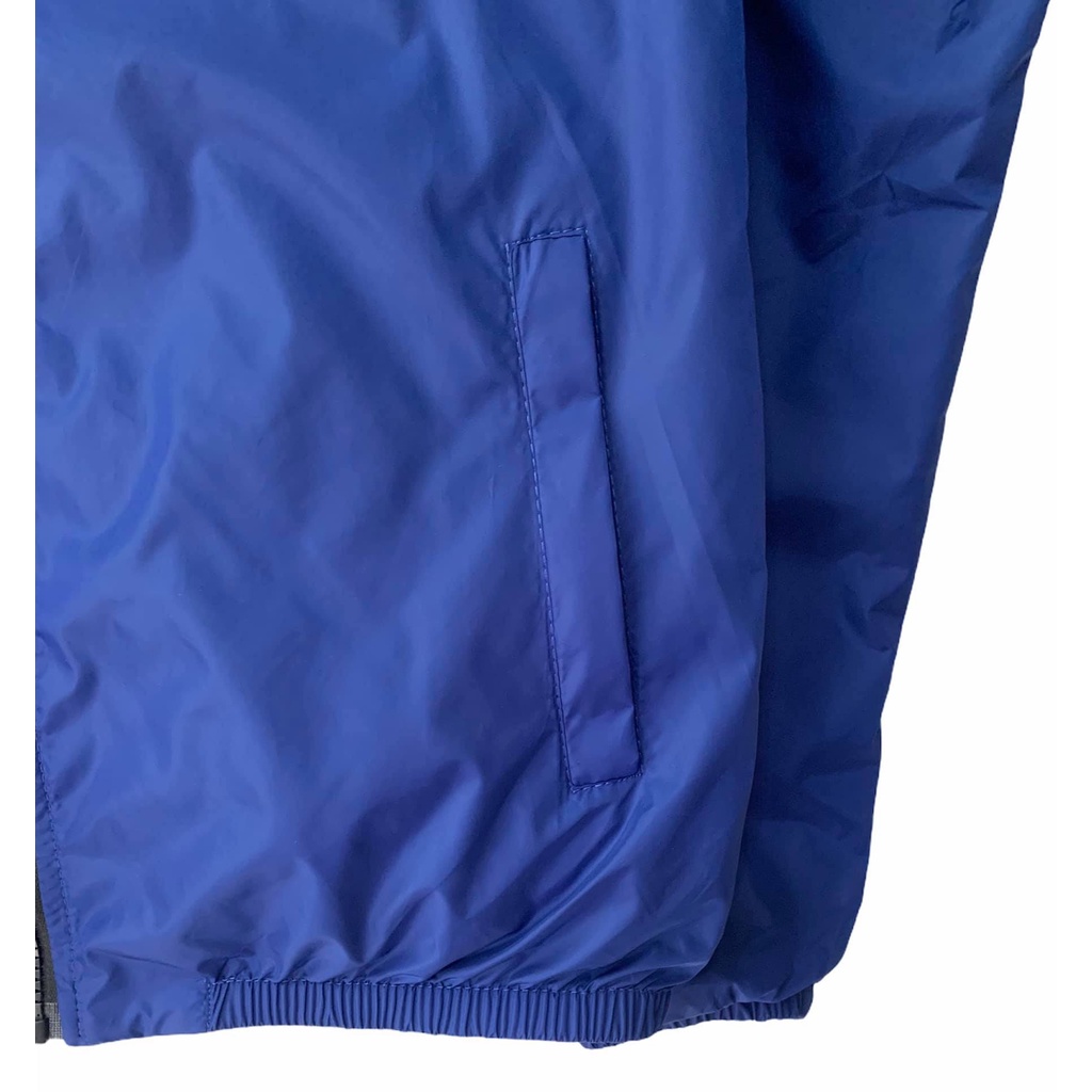 Áo khoác Tubi 2 Mặt Màu Xanh Đậm Nón Rời