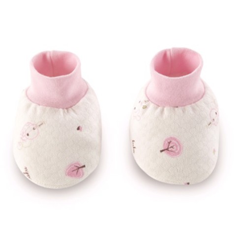 Bao chân cho bé sơ sinh 100% cotton mềm kuku ku2309 ( 1 đôi)
